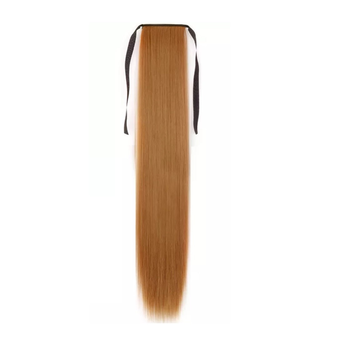Coada par Blond Caramel, dreapta cu 2 panglici