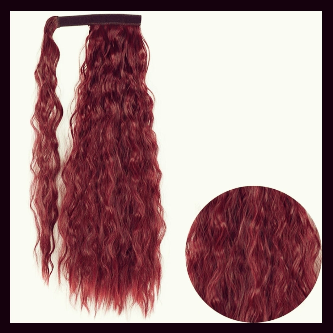 Coada par Burgundy creata , cu suvita laterala