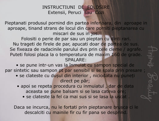 Extensii par ROSCATE, drepte