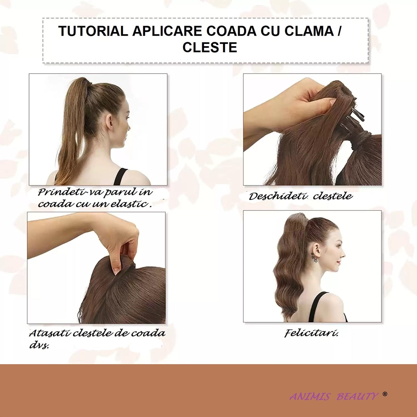 Coada par SATEN , dreapta, cu cleste