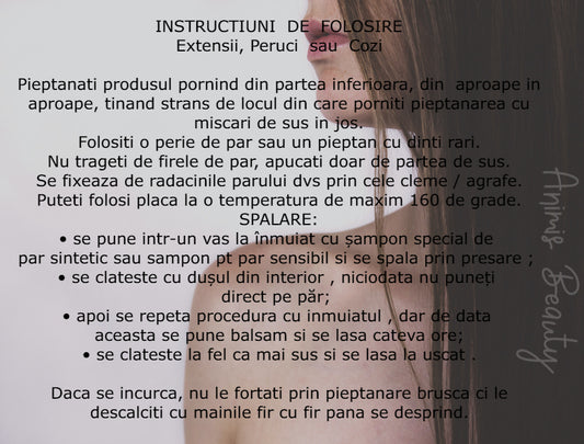 Extensii par Roscate, drepte
