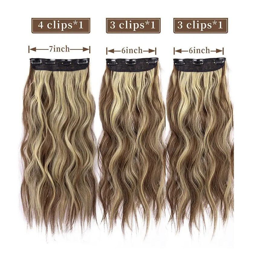 Extensii par Blond Suvitat, ondulate