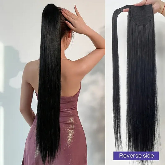 Coada par Neagra, dreapta, 85 cm, cu suvita laterala