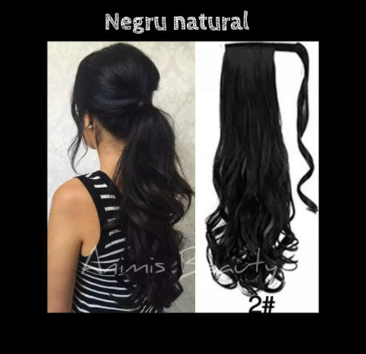 Coada par Neagra ondulata, cu suvita laterala