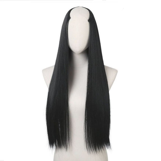 Extensii par Negre, drepte, 80 cm