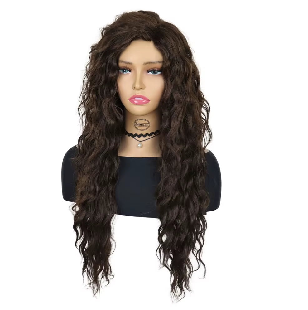 Peruca SATEN, lunga creata, fara breton, 65 cm