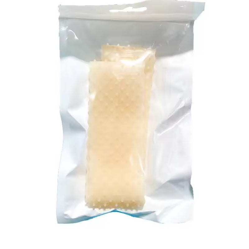 Banda elastica Crem din silicon pentru peruci  (2 buc/set)