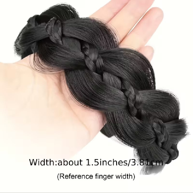 Bentita par impletit Saten inchis