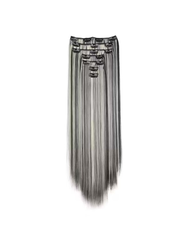 Extensii par Negru suvitat, drepte