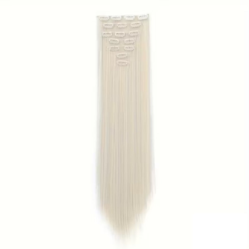 Extensii par Blond Platinat, drepte
