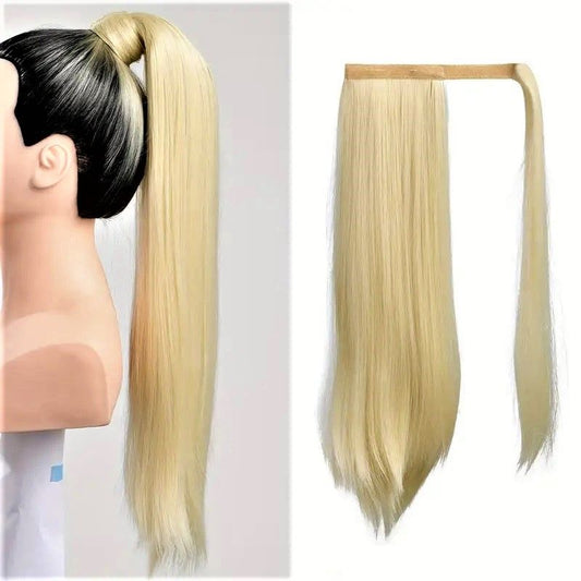 Coada par Blond Bej deasa, dreapta, cu suvita laterala