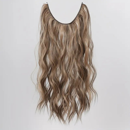 Extensii par Saten cu Blond, ondulate