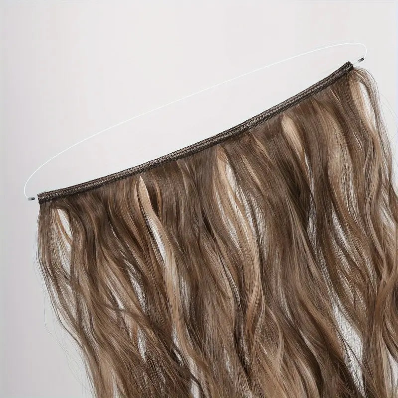 Extensii par Saten cu Blond, ondulate