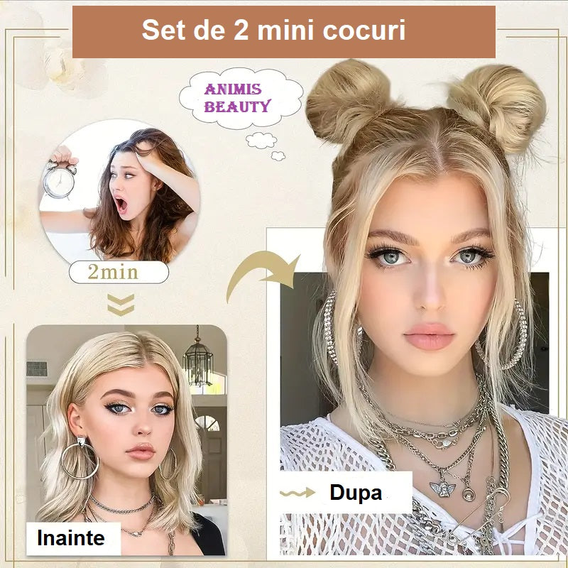 Set de 2 mini cocuri Blond Suvitat