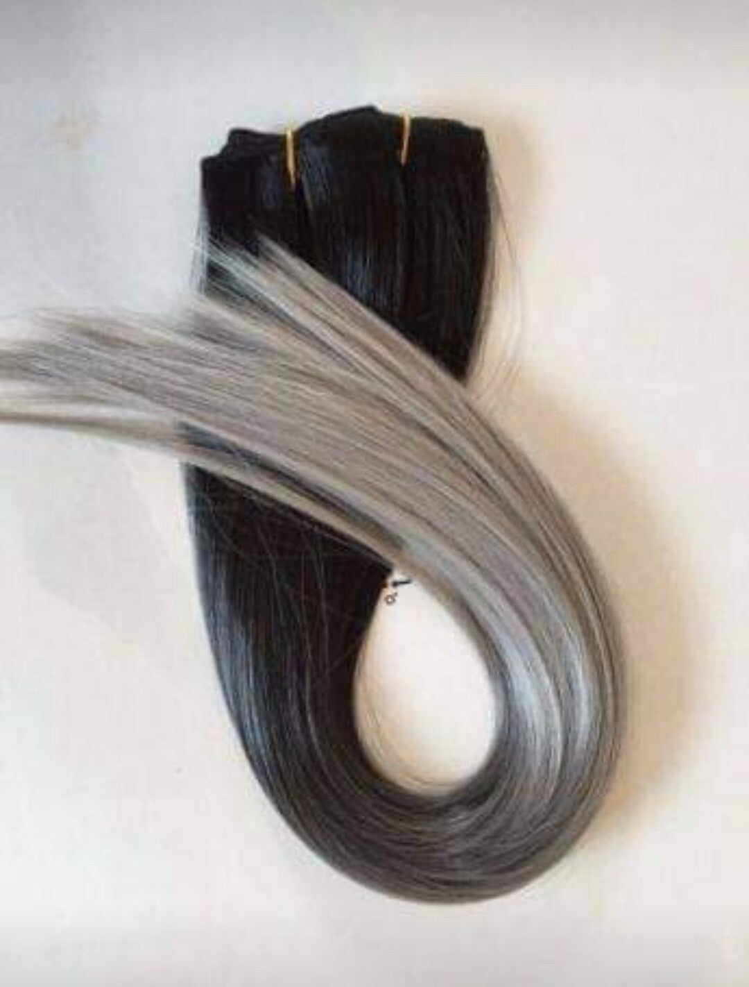 Extensii par GRI ombre, drepte