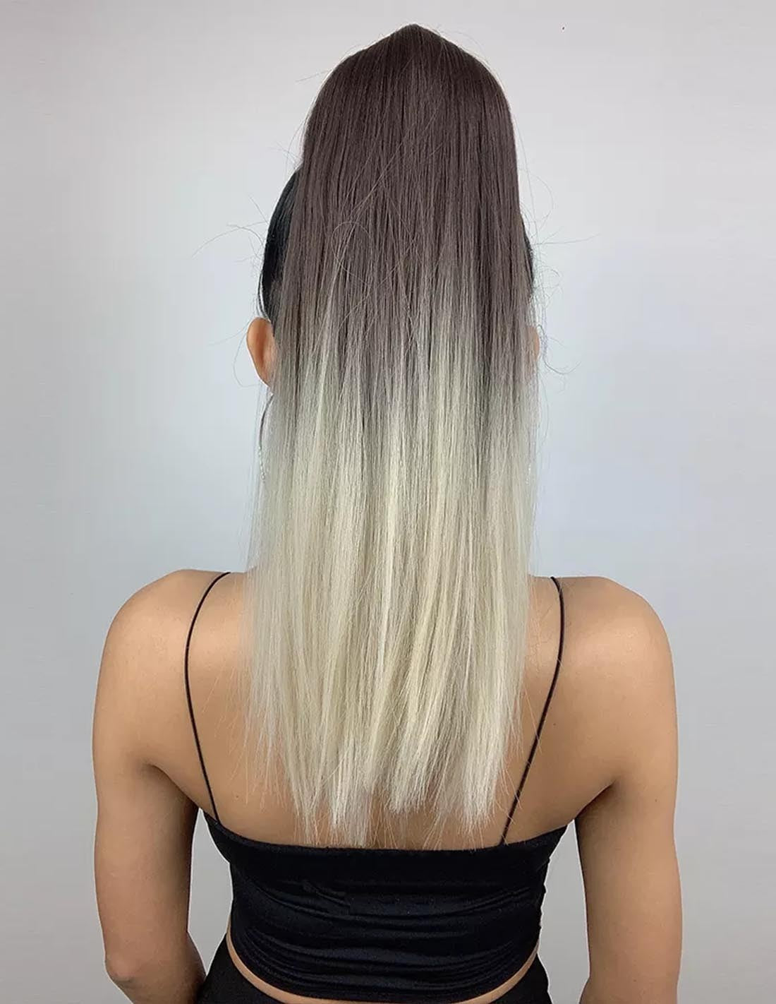 Coada par Ombre Blond Deschis dreapta, cu suvita laterala
