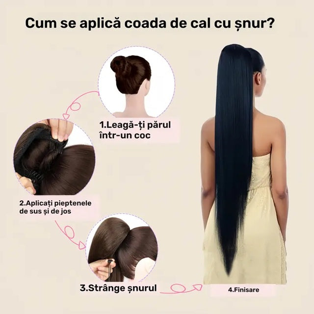 Coada par Neagra, dreapta cu prindere pe coc