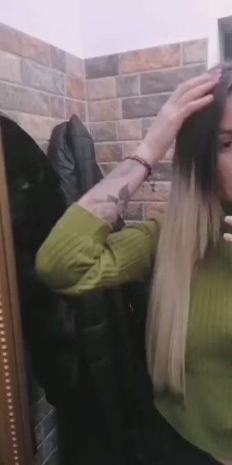Extensii par Blond Cenusiu, drepte
