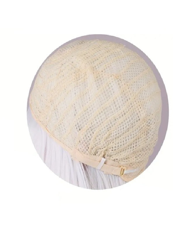 Peruca Roz pentru Cosplay Halloween, par lung ondulat, cu breton, 66 cm