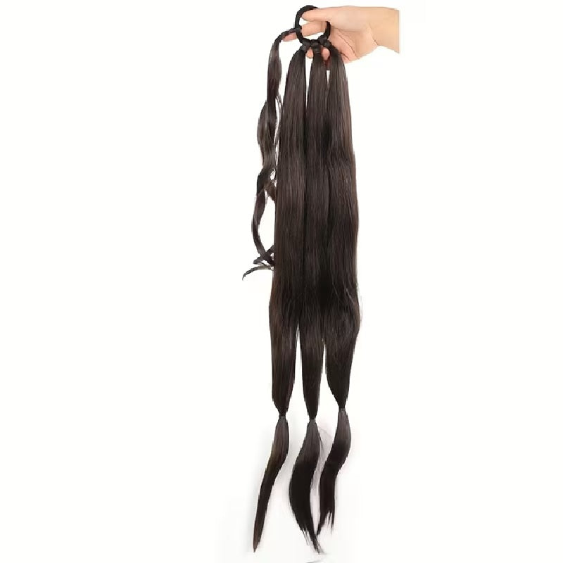 Coada par Saten, 80 cm, pentru impletit