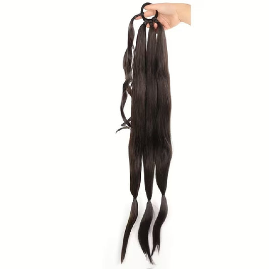 Coada par Saten, 80 cm, pentru impletit