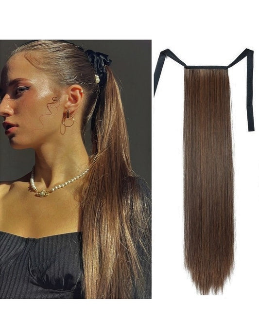 Coada par Saten deschis, dreapta, cu 2 panglici
